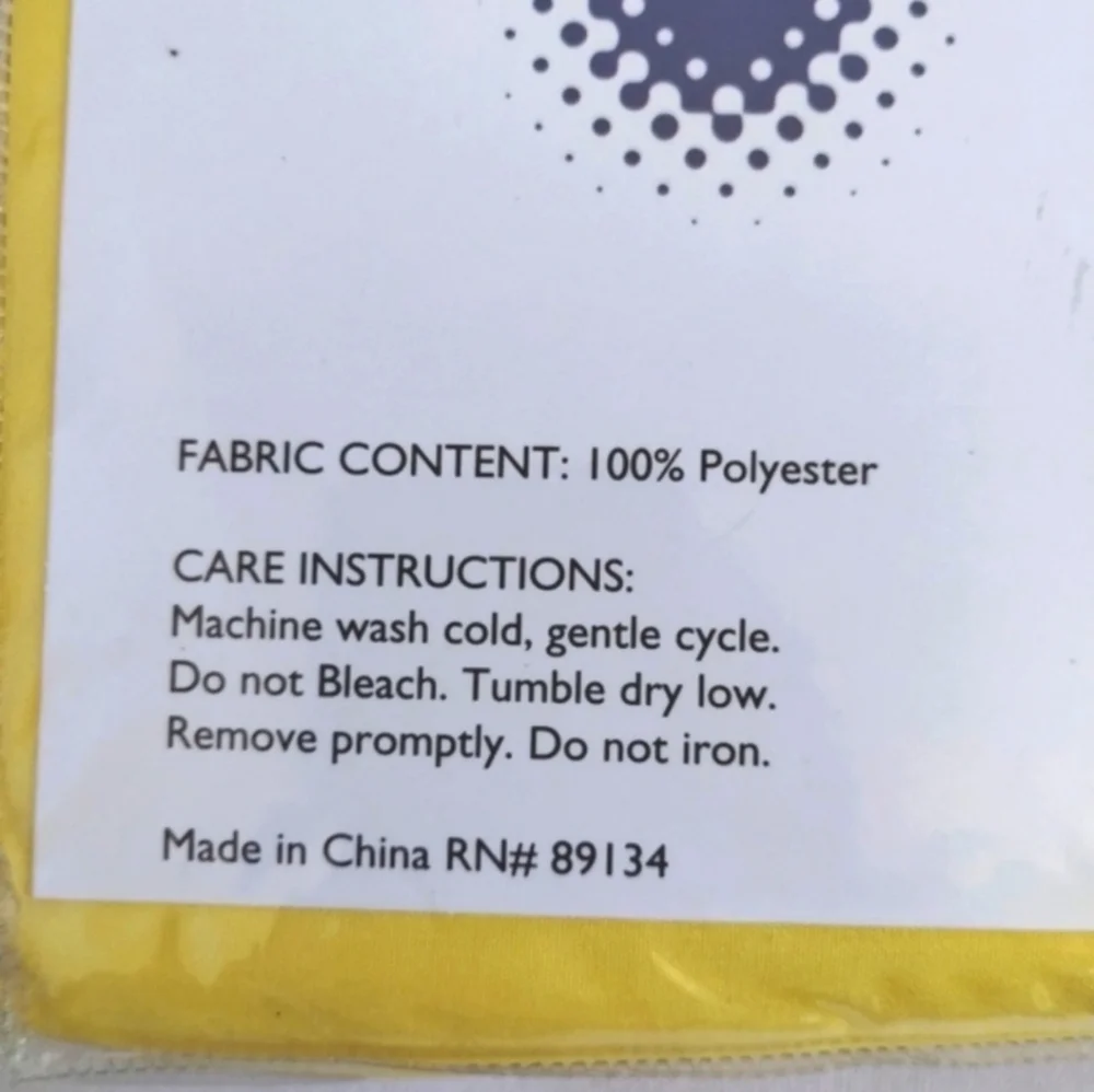 TWIN SHEET SET New YELLOW MICROFIBER Graffiti